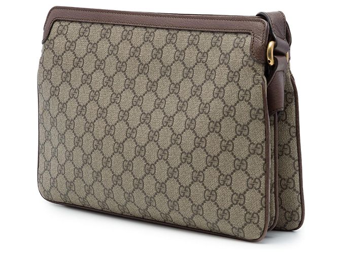 Gucci Beige GG Supreme Web Ophidia Crossbody - vista 2