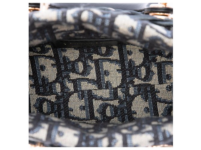 Autre Marque Dior Beige Micro Wicker Oblique Lady D Joy - vista 4