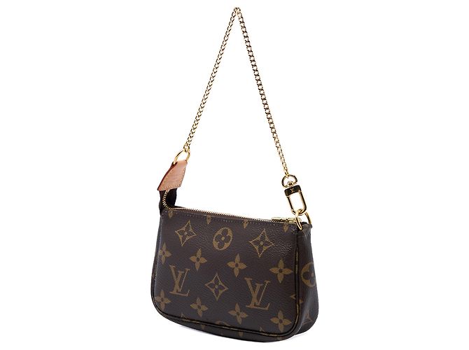 Louis Vuitton Brown Monogram Mini Pochette Accessoires Braun - Ansicht 2