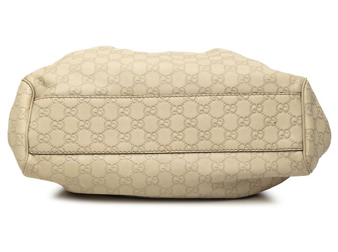 Bolso Tote Gucci Guccissima Sukey Medium Marrón Castaño Beige - vista 3