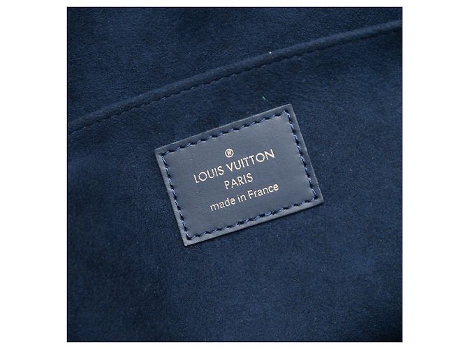 Louis Vuitton Blue Epi Pochette Jour GM Azul Azul marino - vista 5