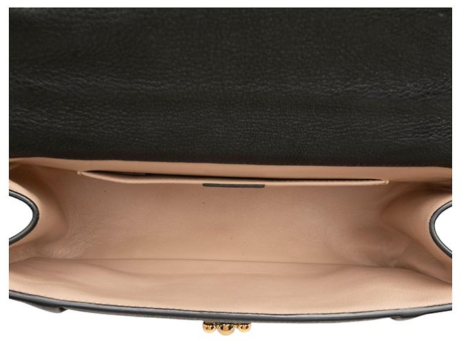 Chloé Elsie Crossbody aus Leder in Schwarz Medium - Ansicht 4
