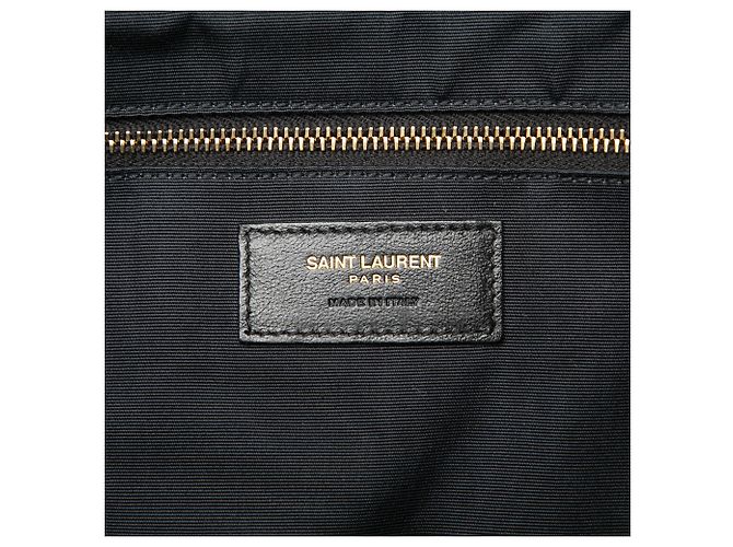 Autre Marque Saint Laurent Icare Shopping Tote aus gestepptem Lammleder in Schwarz Maxi - Ansicht 5