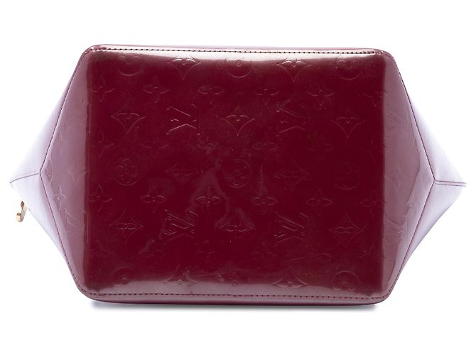 Louis Vuitton Purple Monogram Vernis Bellevue PM Porpora - vista 3