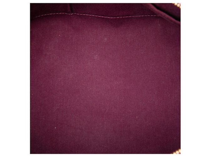 Louis Vuitton Purple Monogram Vernis Bellevue PM Porpora - vista 4