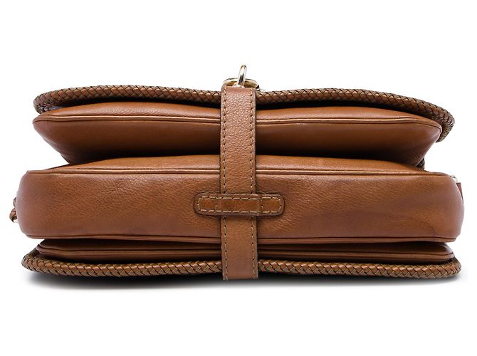Borsa a tracolla Gucci Marrakech in tela GG beige - vista 3