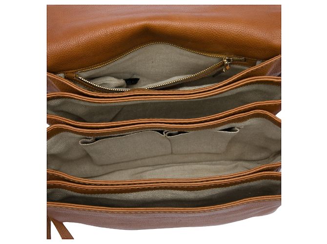 Borsa a tracolla Gucci Marrakech in tela GG beige - vista 4