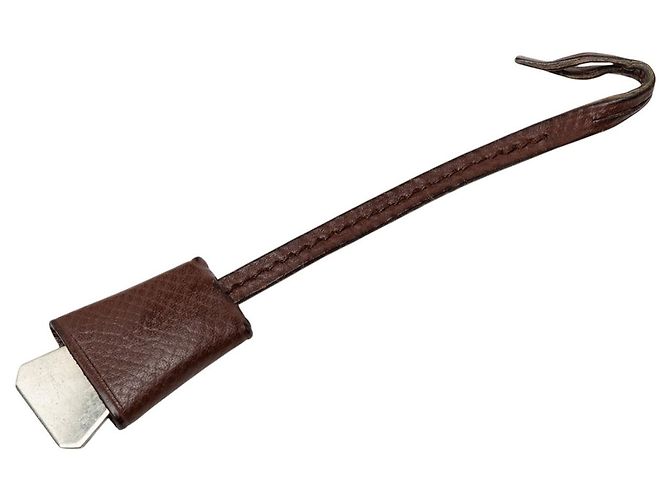 Hermès Brown Mini Epsom Clochette Dark brown - view 2