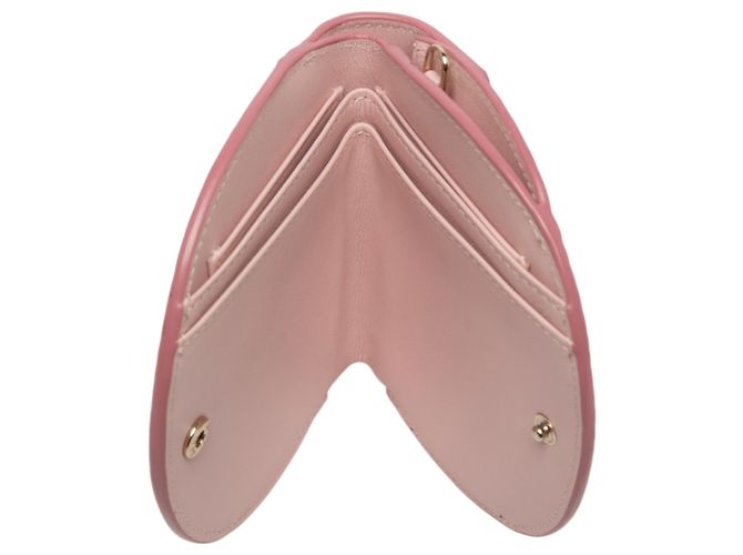 MCM Pink Mini Visetos Coated Canvas Patricia Crossbody - Ansicht 4