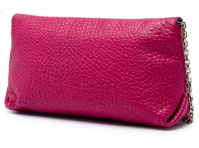 Burberry Pink Medium Grained Calfskin Mildenhall Crossbody Rosa - vista 2
