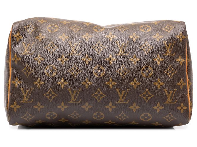 Louis Vuitton Brown Monogram Speedy 30 Marrom - vista 3