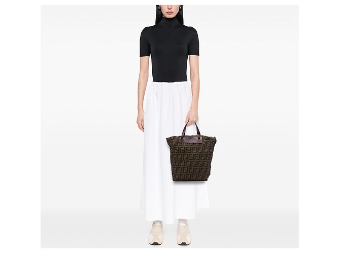 Fendi Zucca Canvas Tote braun - Ansicht 6