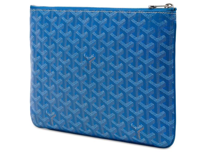 Goyard Blue Goyardine Senat MM Azul - vista 2