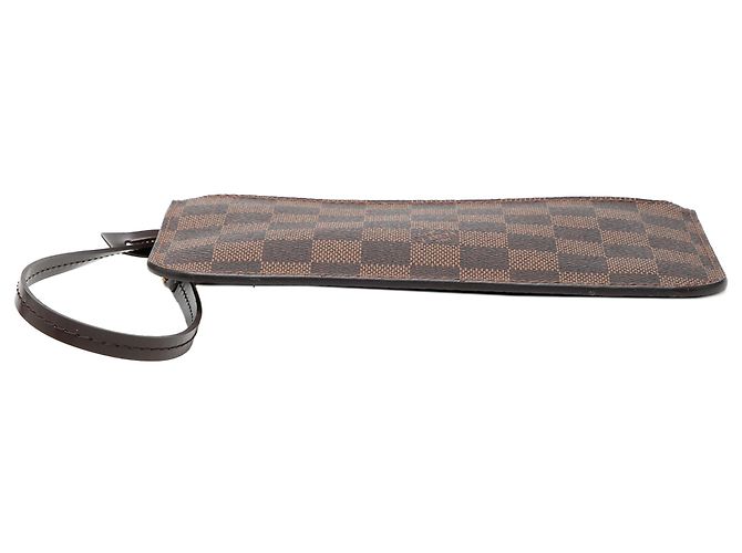 Louis Vuitton Brown Damier Ebene Neverfull PM Täschchen Braun - Ansicht 3