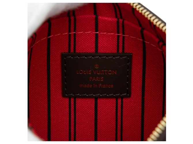 Louis Vuitton Brown Damier Ebene Neverfull PM Täschchen Braun - Ansicht 5