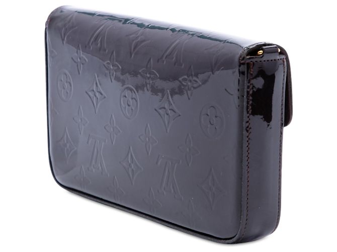 Louis Vuitton Purple Monogram Vernis Pochette Felicie Porpora - vista 2