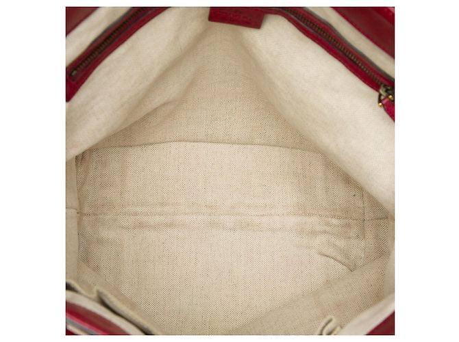 Bolso Tote Gucci Beige GG Canvas Twins - vista 4