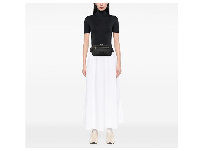Gucci Black GG Supreme Web Gürteltasche Schwarz - Ansicht 6