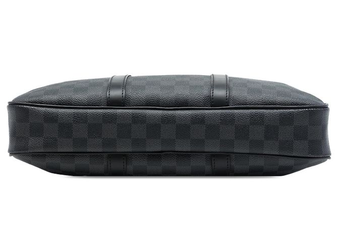 Louis Vuitton Black Damier Graphite Porte Documents Voyage PM Preto - vista 3