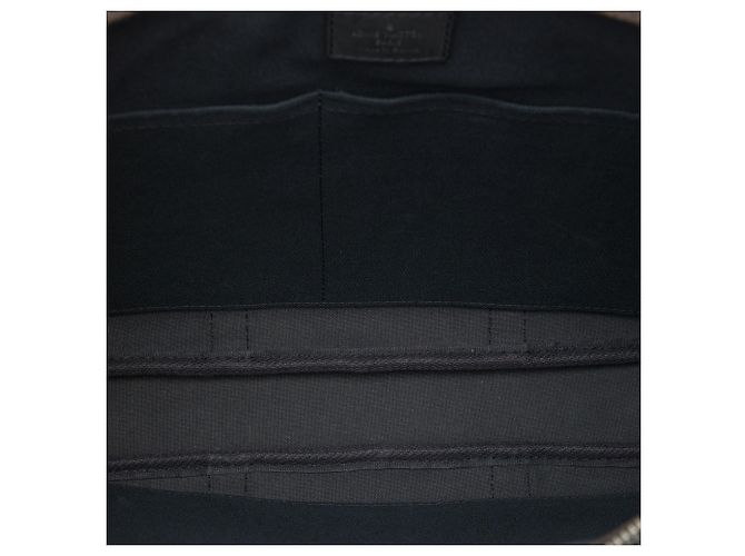 Louis Vuitton Black Damier Graphite Porte Documents Voyage PM Preto - vista 4