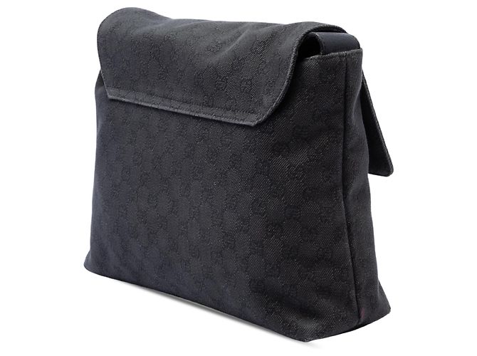 Gucci GG Denim Messenger Bag Schwarz - Ansicht 2