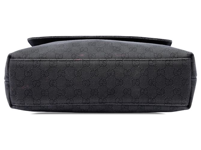 Gucci GG Denim Messenger Bag Schwarz - Ansicht 3