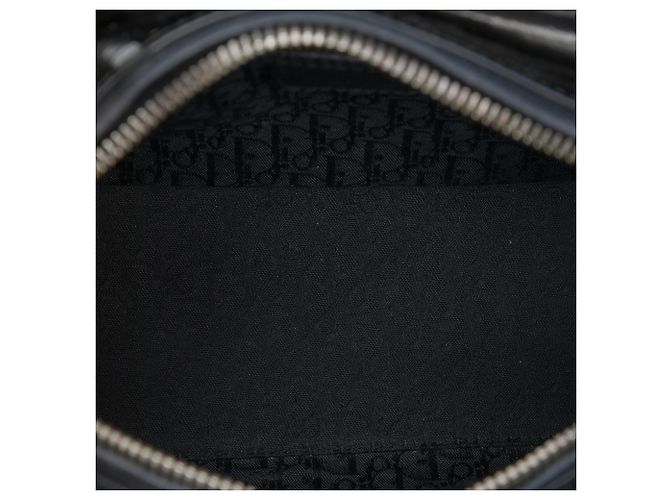Autre Marque Dior Black Medium Patent Cannage Lady Dior Nero - vista 4