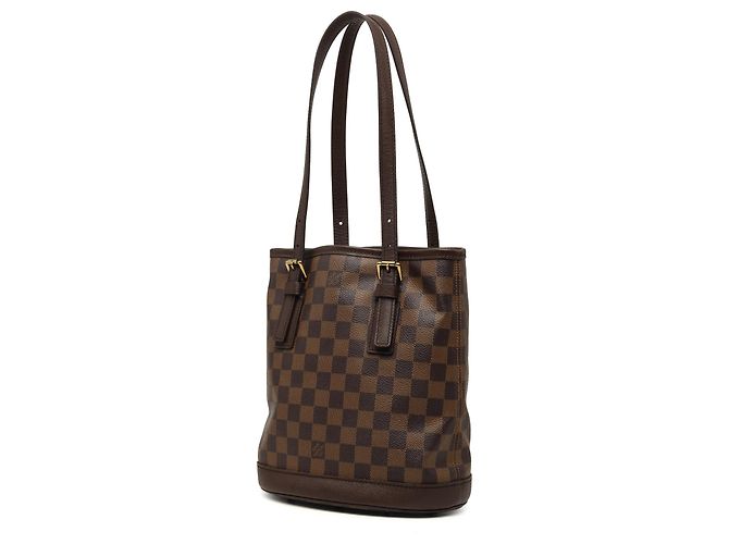 Louis Vuitton Brown Damier Ebene Marais Marrone - vista 2