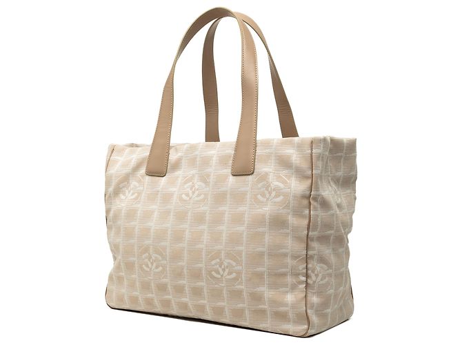 Chanel Beige New Travel Line Nylon Tote - Ansicht 2