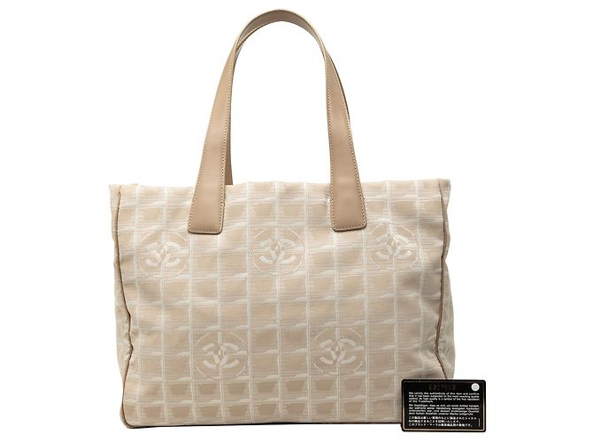 Chanel Beige New Travel Line Nylon Tote - Ansicht 7
