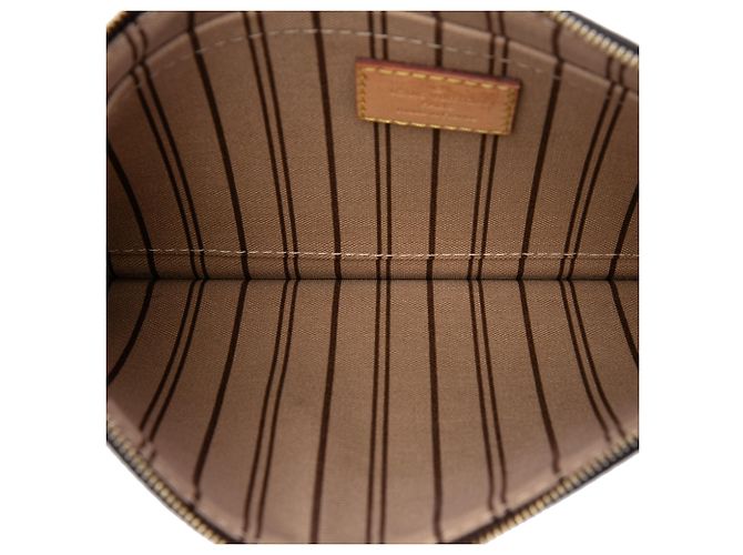 Bolsa Louis Vuitton Brown Monogram Neverfull MM Marrom - vista 4