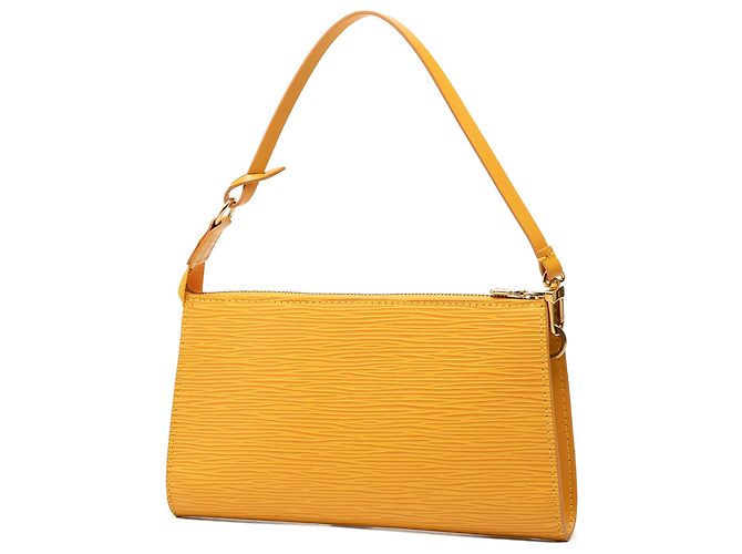 Louis Vuitton Yellow Epi Pochette Accessoires Gelb - Ansicht 2