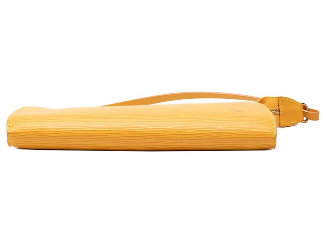 Louis Vuitton Yellow Epi Pochette Accessoires Gelb - Ansicht 3
