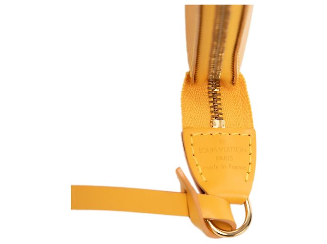 Louis Vuitton Yellow Epi Pochette Accessoires Gelb - Ansicht 5