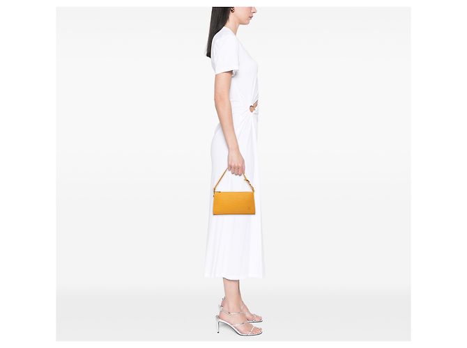 Louis Vuitton Yellow Epi Pochette Accessoires Gelb - Ansicht 6