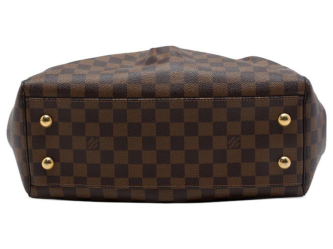 Louis Vuitton Brown Damier Ebene Trevi PM Marrone - vista 3