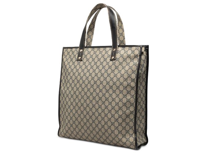 Tote Gucci Beige GG Supreme Web - vista 2