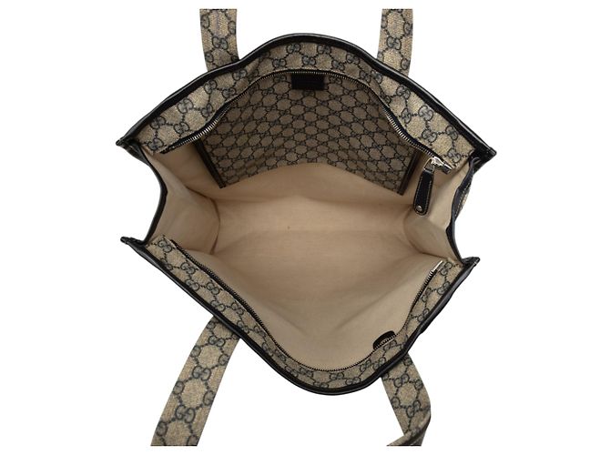 Tote Gucci Beige GG Supreme Web - vista 4