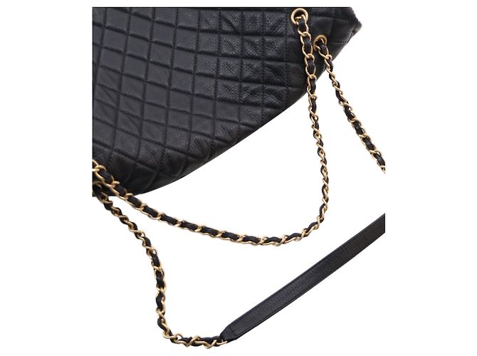 Chanel Black XXL Quilted Calfskin Travel Flap Nero - vista 15