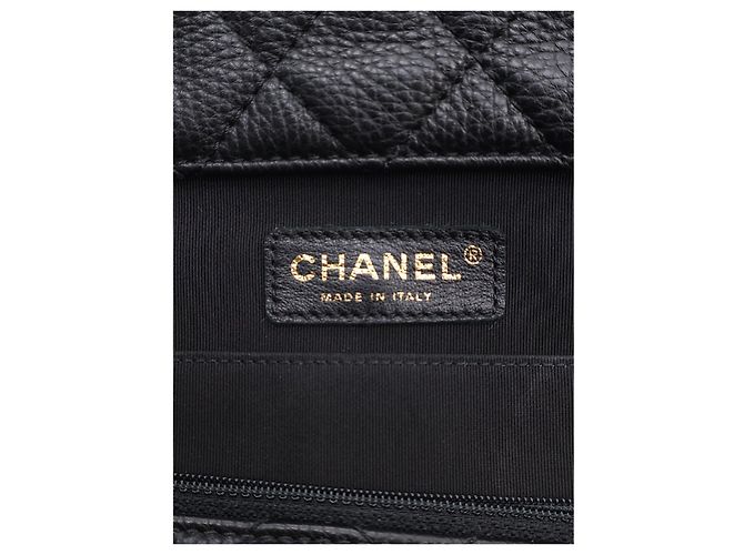 Chanel Black XXL Quilted Calfskin Travel Flap Nero - vista 4