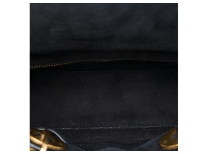 Autre Marque Dior Black Small Crinkled Patent Cannage My ABCDior Lady Dior Nero - vista 4