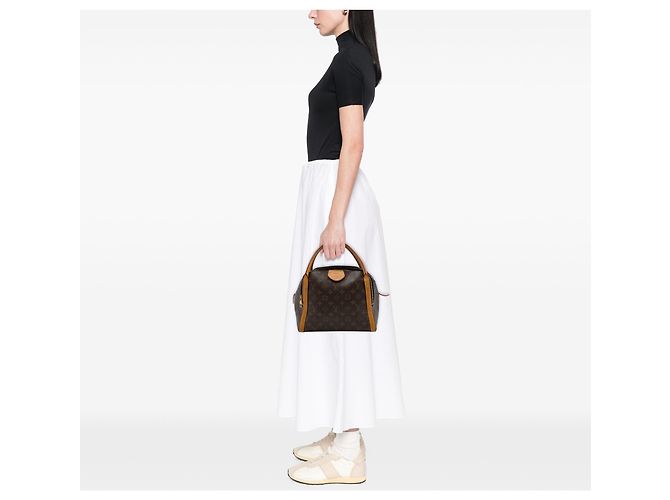 Louis Vuitton Brown Monogram Marais MM - view 6