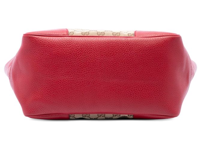 Borsa Tote con zip Gucci Bree in tela GG beige - vista 3