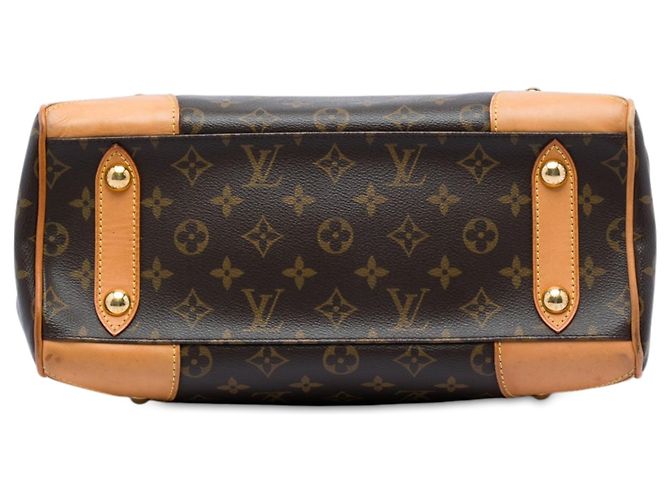 Louis Vuitton Brown Monogram Retiro PM Marrone - vista 3
