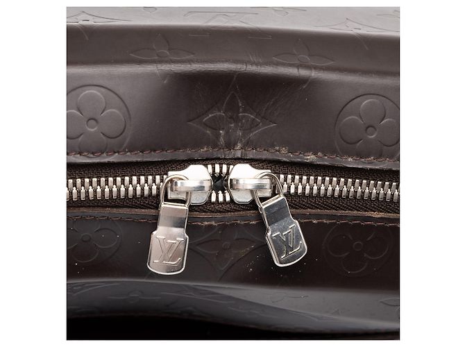 Louis Vuitton Brown Monogram Glace Steve Marrom Castanho escuro - vista 7