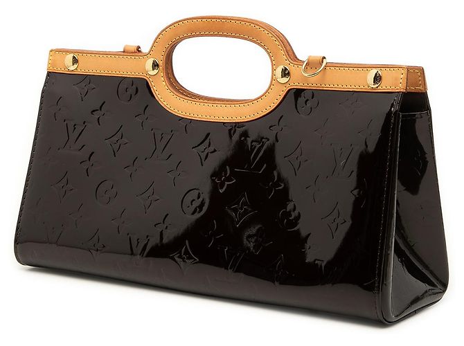 Louis Vuitton Purple Monogram Vernis Roxbury Drive Roxo - vista 2