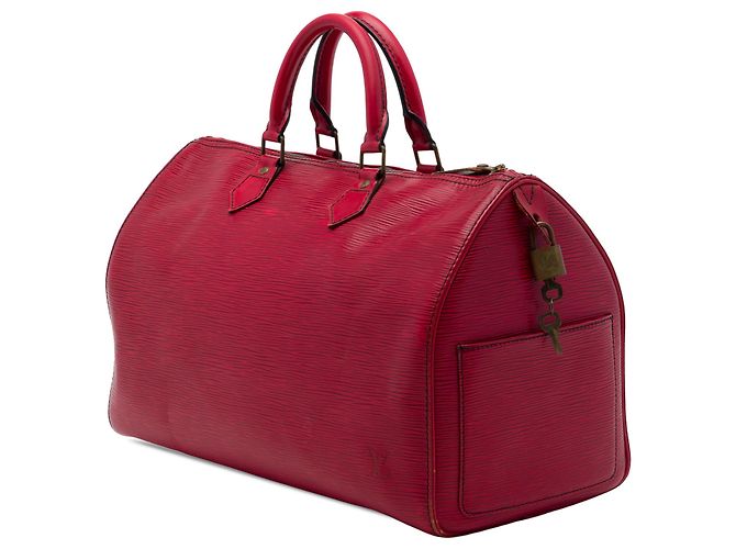 Louis Vuitton Red Epi Speedy 35 Roja - vista 2