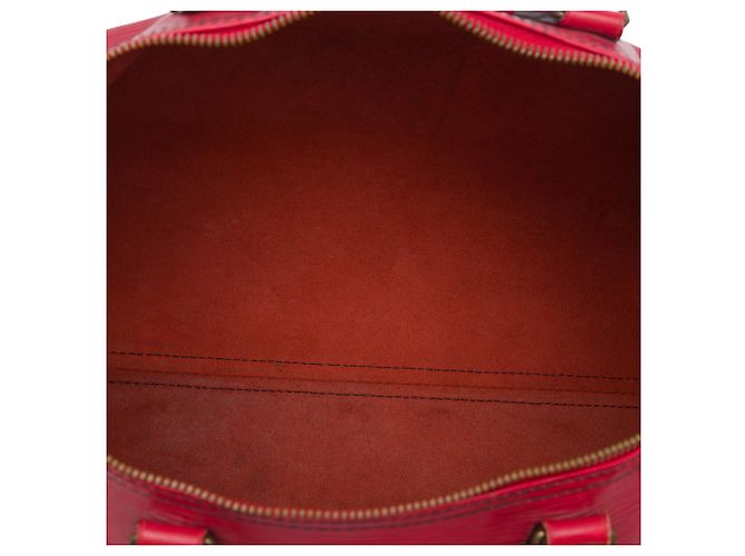 Louis Vuitton Red Epi Speedy 35 Roja - vista 4