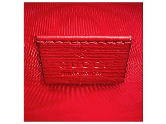 Borsa a tracolla Gucci Kids GG Supreme Heart Web Beige - vista 5