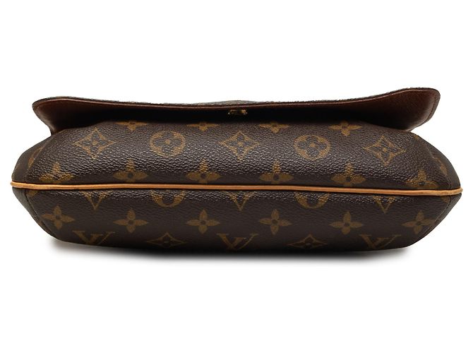 Louis Vuitton Brown Monogram Musette Tango Short Strap Marron - vue 3